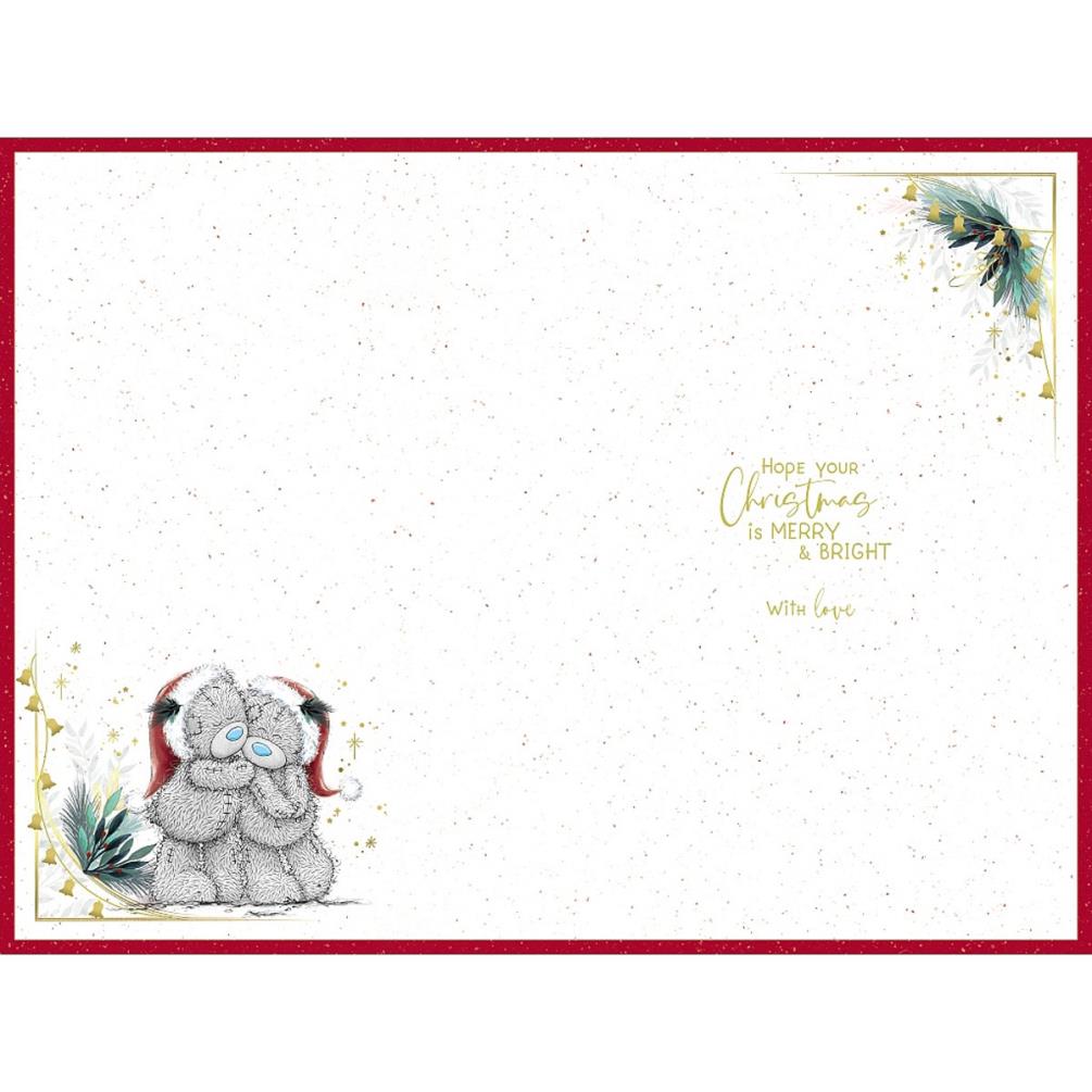 Daughter & Partner Me to You Bear Christmas Card Extra Image 1